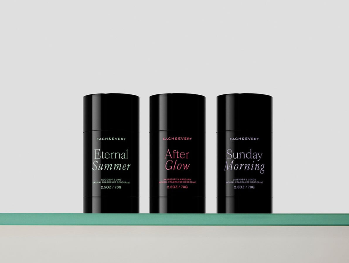 Each & Every: A Cleaner Take on Daily Deodorant