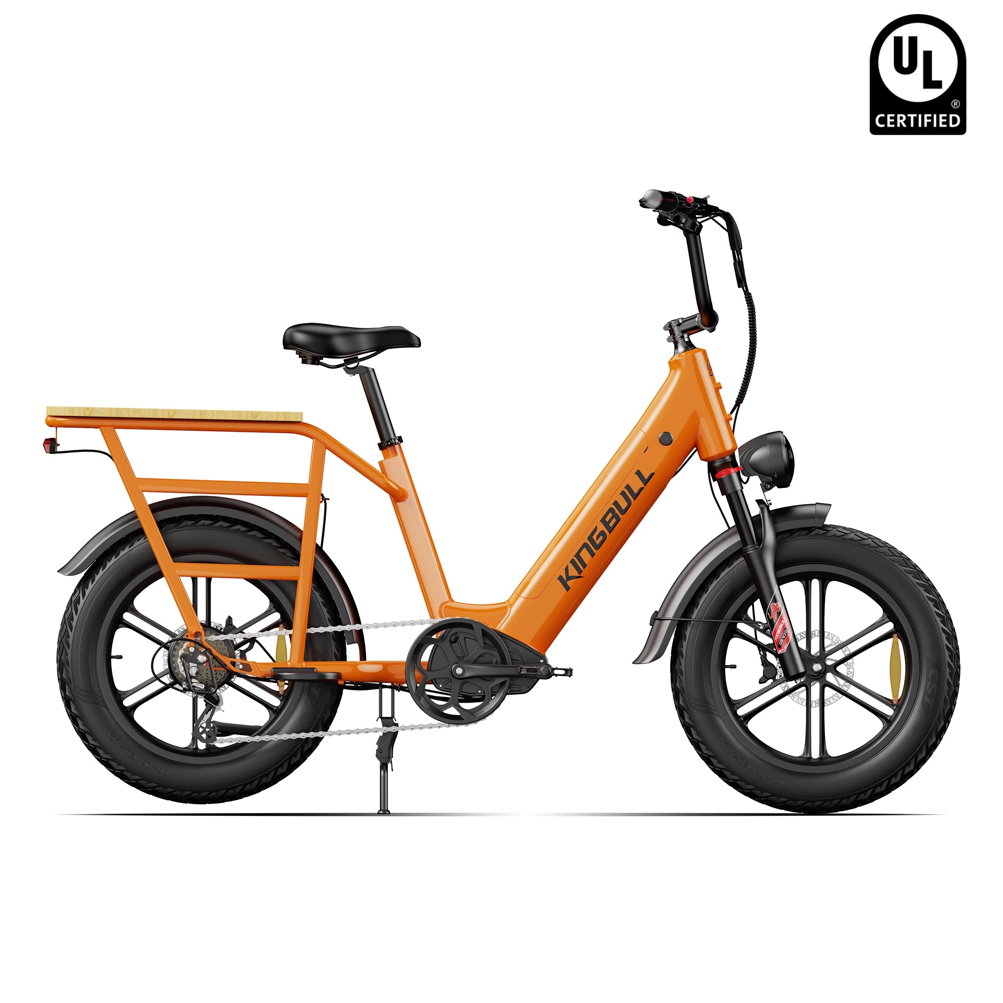Kingbull cargo electric bike with rear carrying capacity