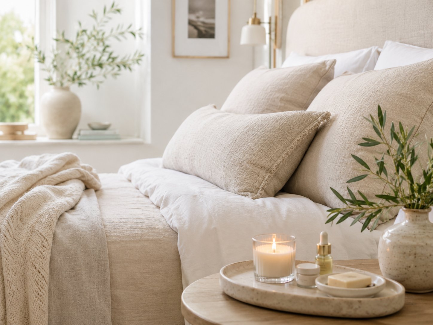 Elevated bedding, skincare and daily essentials