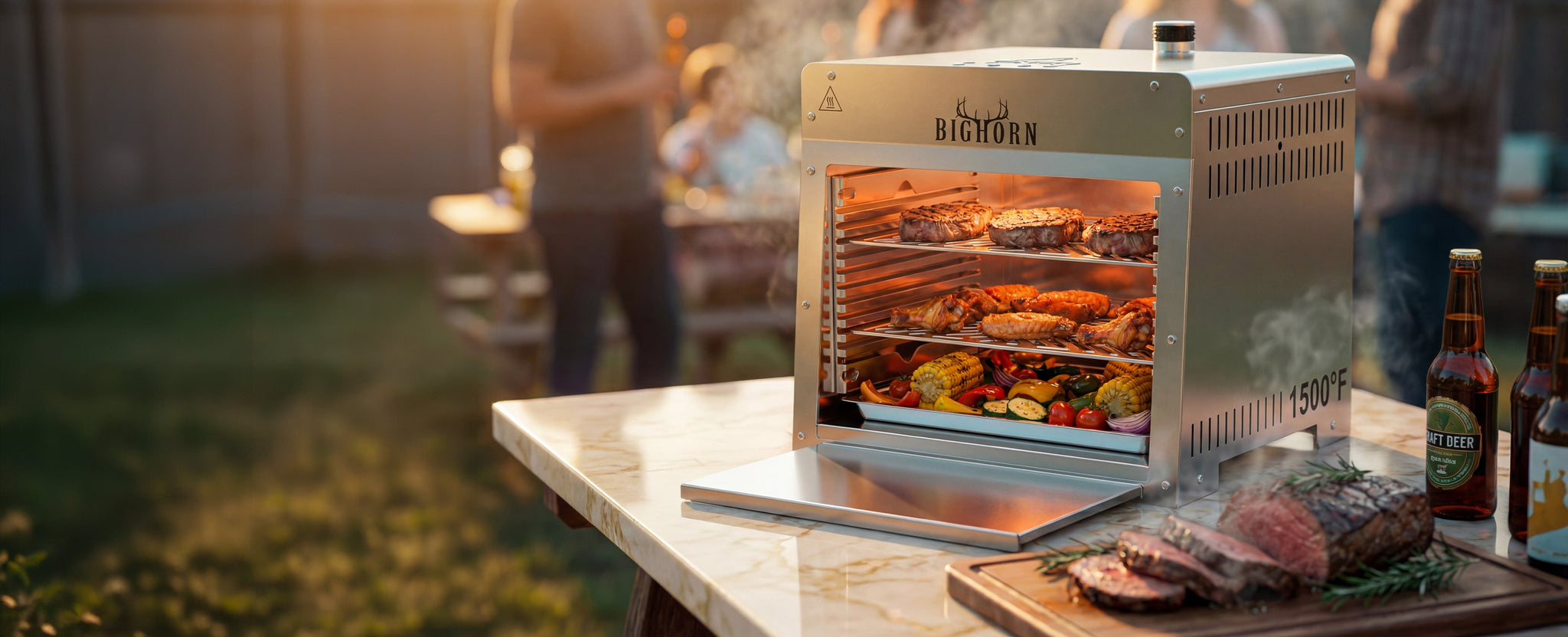 Big Horn Outdoors grills and outdoor cooking equipment