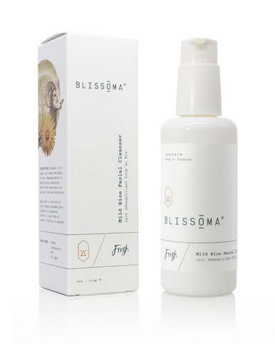 Blissoma Fresh Mild Rice Facial Cleanser for sensitive skin