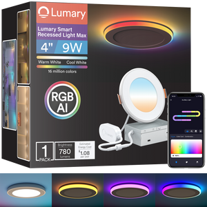Lumary smart recessed light with app and voice control