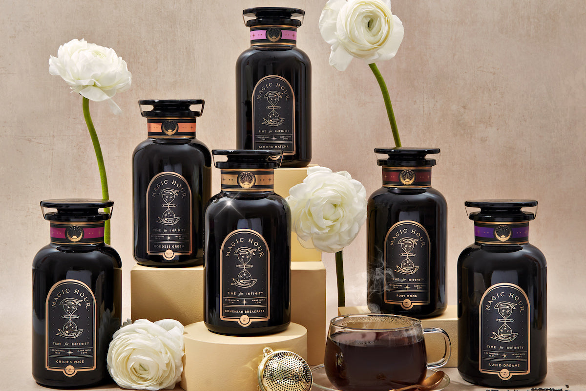 Magic Hour organic loose-leaf tea collection