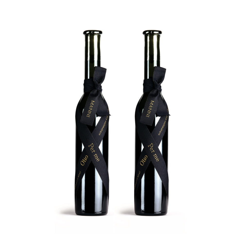 MANNI Per Me organic extra virgin olive oil bottles