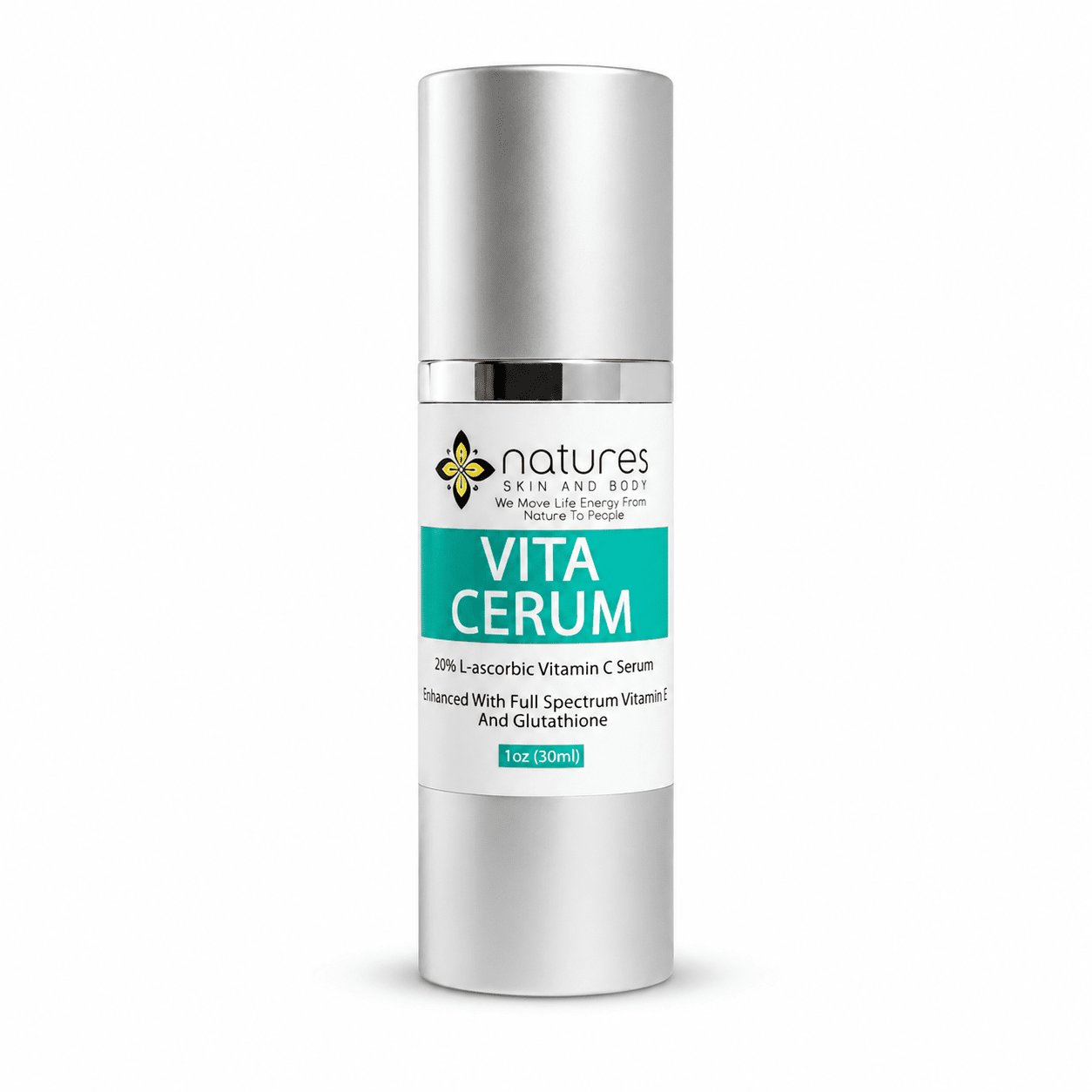 Nature's Skin & Body Food botanical vitamin C facial serum